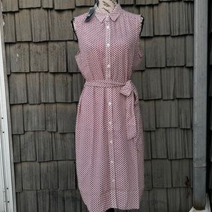 C. Wonder - Front-tie Button-up Shirt Dress